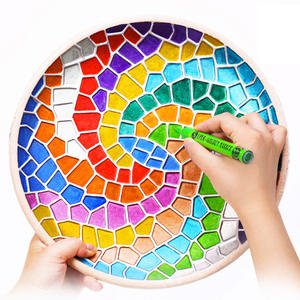 Marqueur plastique métallique super or <span class=keywords><strong>Guangna</strong></span> 1003 pour carte noire, peinture photo, surlignage, album DIY, graffiti et artisanat - Product Image 2