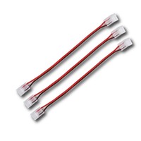Kabel Harness Strip LED 2835 Elektronik dengan Konektor Adaptor Tanpa Solder 2-Pin 8mm 15cm dari Produsen