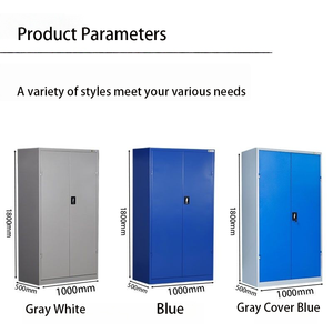 Gabinete de Herramientas Compacto, Comercial e Independiente con Cuatro Niveles y Sin Paneles Colgantes en Color Negro y Amarillo. - Product Image 3