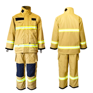 Combinaisons de <span class=keywords><strong>pompier</strong></span> kaki Vêtements de protection ignifuges pour la lutte contre les incendies et la prévention des brûlures Combinaisons de <span class=keywords><strong>pompier</strong></span> - Product Image 1