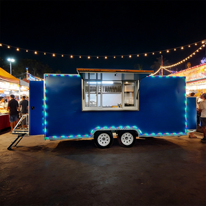 Remolque <span class=keywords><strong>de</strong></span> Comida Profesional <span class=keywords><strong>para</strong></span> Eventos al Aire Libre, Equipado con Cocina Completa <span class=keywords><strong>para</strong></span> Servicios <span class=keywords><strong>de</strong></span> Catering - Product Image 2