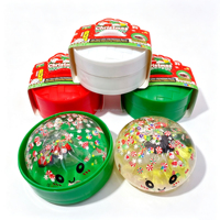 Nouvelle Boîte Mystère de Noël : Jouet Squishy en TPR et Maltose, en forme de Boulette de Pâtes Simulée (Baozi), Jouet Anti-stress à Presser et Décompression