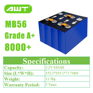 Hayley us/eu stockeast 8000 Cycles cornex 3.2V 314Ah 628ah 280AH เกรด LiFePO4แบตเตอรี่เซลล์ Lifepo4 - Product Image 5
