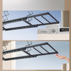 Secadora de ropa eléctrica oculta, inteligente, ultrafina, con pantalla grande y barra telescópica para interiores - Product Image 5