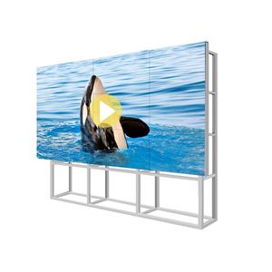Panel pengendali 2x2 monitor video 4K bezel 3.5 55 inci Panel pengendali <span class=keywords><strong>Digital</strong></span> <span class=keywords><strong>Lcd</strong></span> dalam ruangan tampilan iklan layar sambungan - Product Image 3