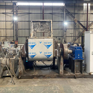 Malaxeur pétrisseur à lame motorisée Sigma, haute efficacité de mélange, construction en acier inoxydable, décharge hydraulique inclinable pour - Product Image 4