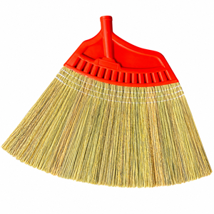<b>Fan</b>-Shaped <b>Head</b> Refill Plastic Sewing Eco Friendly Broom Indoor Outdoor Use from Indonesia Traditional Pampas Fiber - Product Image 5