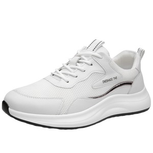 Chaussures de randonnée en cuir pour hommes à bout rond, respirantes, avec doublure en fausse fourrure, semelle extérieure en caoutchouc et semelle intermédiaire en EVA pour l'automne - Product Image 5