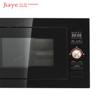 Micro-ondes intégrable à vente chaude de 25 litres avec grill, verre noir 25 L, commande tactile