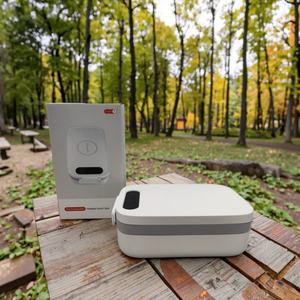 Boîte à lunch électrique chauffante sans fil personnalisée de 1000 ml, fonctionnant sur batterie, à commande tactile, pour une utilisation domestique et en extérieur - Product Image 4