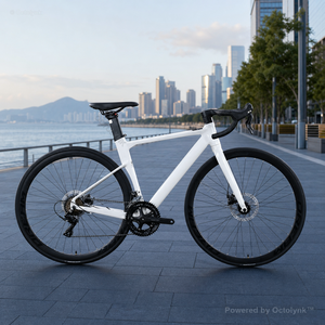 Bicicletta <span class=keywords><strong>da</strong></span> Strada in Lega di Alluminio 700 x 28C, Opzioni 16 18 20 Velocità, Freno a Disco, Forcella Rigida per Ciclismo su Strada - Product Image 4