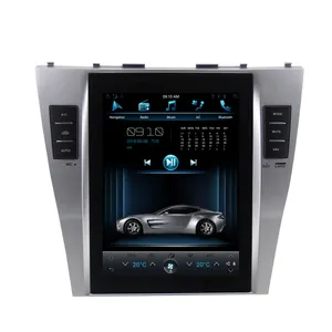 ZESTECH Tesla style Android head unit 10.4 inch vertical screen car dvd gps player for Toyota Camry 2012 multimedia