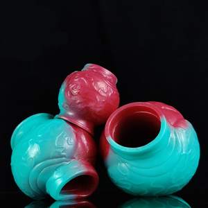 Großhandel Günstige Mann Weiche Silikon Penis Abdeckung Dildo Ärmel Hunde knoten Tier Penis Dildo Vergrößerung Sexspielzeug Dildo Ärmel - Product Image 5