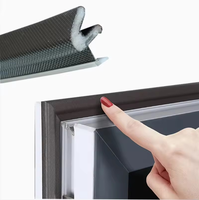 Bande d'étanchéité en mousse de polyuréthane auto-adhésive pour porte et fenêtre Bande d'étanchéité en caoutchouc mousse PU pour porte de voiture