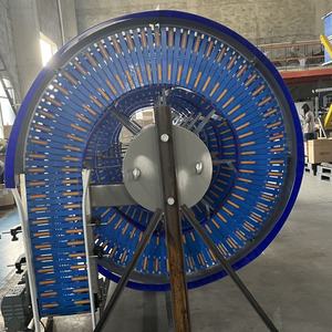 Pom Materiaal Overlappende Lat Band Kettingplaten Spiraal Transportband Met Meerdere Invoer - Product Image 3