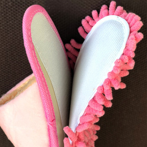 Women Men <strong>Microfiber</strong> <strong>Mop</strong> Eva Midsole Outsole Plush Lining Fashion Trend Washable Detachable Design Cleaning Shoes - Product Image 3