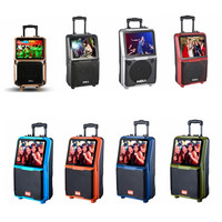 Flagsail 2025 professionnel Portable Home cinéma Audio chariot haut-parleurs nouveau Design Wifi Hifi multimédia karaoké Machine à chanter