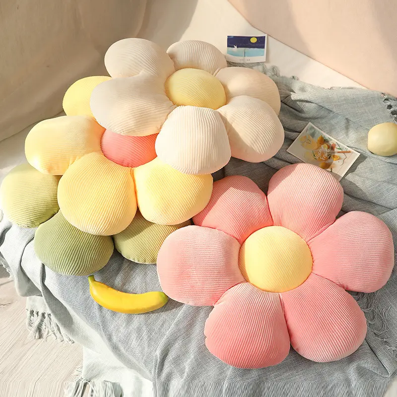 Oversized Plush Sakura Shape Flower-Shaped Seat Cushion Flower Floor Pillow