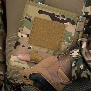 Waterproof Oxford TPU <b>Camouflage</b> Notebook Storage Bag Multi Interior Slot Pocket Soft Handle Outdoor Sports Field Record Notepad - Product Image 2