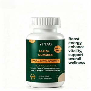 Cápsulas Alpha, Suplemento Herbal de Alta Potencia para Aumentar la Energía y la Concentración en Hombres, 60 Cápsulas Blandas - Product Image 2