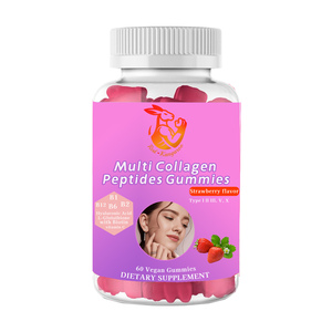 Gomitas de Colágeno Multi-Péptidos de Marca Privada OEM para una Piel Saludable, Promueven el Crecimiento Saludable del Cabello y las Uñas - Product Image 1