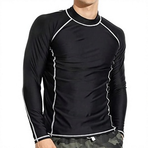 Precio al por mayor Hombres Rash Guard Ropa de entrenamiento OEM Hombres Camisa personalizada Rash Guard Hombres más vendidos Rash Guard - Product Image 1