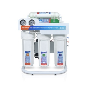 Filtro de Agua de Ósmosis Inversa con Manómetros Dobles, Purificador de Agua Doméstico de 6 Etapas, Máquina Alcalina para Uso Doméstico - Product Image 3