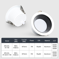 Projecteurs ronds de Downlight de LED d'alliage d'aluminium minimaliste économiseur d'énergie commercial pour la chambre de couloir de salon