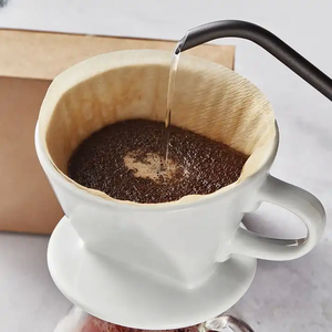 Papier filtre à <span class=keywords><strong>café</strong></span> papier filtre à <span class=keywords><strong>café</strong></span> rond de qualité alimentaire papier filtre en forme de V pâte à papier filtre en forme de cône - Product Image 5