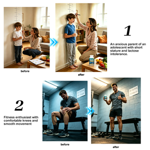 Maximizador del Crecimiento con Calcio, Vitamina D y Zinc, 60 Cápsulas - Product Image 2