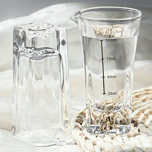 Decantador de Licor de Vidrio de 100 ml, de Alta Calidad, Precio Económico, Estilo Moderno y Lujoso, para Bar o Fiesta, Personalizado, Estilo Dorado, Pequeño - Product Image 3