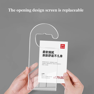 SVIAO A5 magasin de vêtements offre spéciale signe nouveau lancement de produit panneau d'affichage transparent discount stand panneau d'affichage - Product Image 4