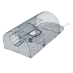 Trampa para Ratas de Dos Puertas, Reforzada con Alambre, Sólida, Humana, Ecológica, Impermeable, Portátil, Control de Roedores, Control de Plagas - Product Image 1