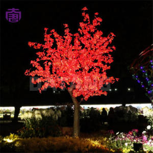 Arbre d'érable lumineux en PVC LED pour la décoration de mariage en extérieur et de paysage avec étanchéité IP65 - Product Image 2