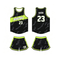 Tenues de basketball personnalisées pour hommes, réversibles, à séchage rapide, respirantes, en maille polyester, ensemble d'équipe, vente en gros d'usine