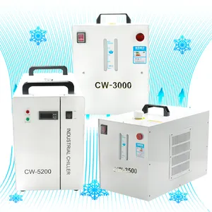 Máy làm lạnh công nghiệp cw5000 cw3000 khắc laser Máy làm mát bằng nước CO2 Ống laser làm mát nhà máy