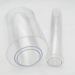 41mm di diametro esterno cilindrico trasparente tubo di imballaggio, piccoli oggetti trasparente display di imballaggio