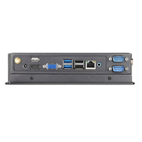 Panel PC Industrial Integrado de Metal sin Ventilador de 7 Pulgadas con Soporte VESA y Compatibilidad con Windows 10