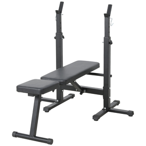 Panca Pesi Inclinabile Pieghevole per Principianti <span class=keywords><strong>con</strong></span> <span class=keywords><strong>Schienale</strong></span> Regolabile per Allenamento Pettorali - Spedizione da Magazzino Francia - Product Image 1