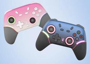 Controlador inalámbrico con función de vibración de doble motor para Smart TV Tablet PC Switch <span class=keywords><strong>Android</strong></span> BT Gamepad - Product Image 2