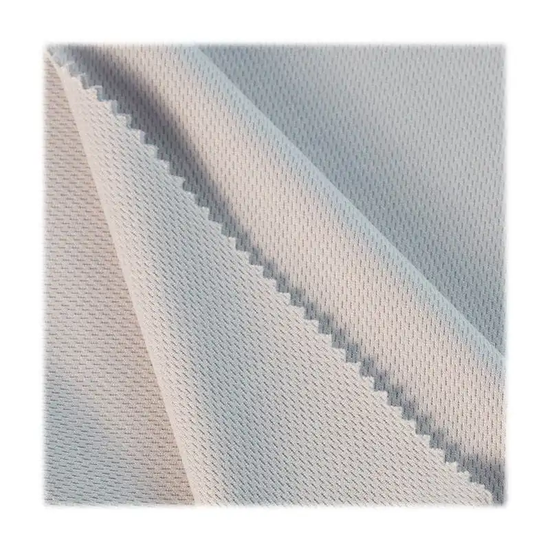 Hochwertiger Pique Stoff für Golf Polo Shirt Nylon Spandex Atmungsaktiver Polo Pique Stoff für Sportswear Custom