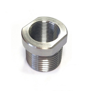Adaptador de Filtro de Acero Inoxidable Mecanizado por CNC Personalizado - 5/8-24 ID a 13/16-16 OD, Roscado de Alta Precisión para Sistemas de Combustible y Aceite - Product Image 2