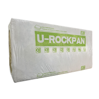 Panneau en laine de roche ininflammable A1 avec feuille d'aluminium, isolation thermique, insonorisation, pour murs et toitures, ignifuge, résistant à l'humidité