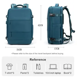 Backpack For Ryanair Cabin Bag Waterproof Backpack USB Port Under Seat Luggage Air Plane Travel Bag Weekender Casual Daypack