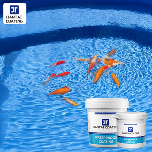 สารเคลือบกันน้ำสำหรับบ่อปลา วัสดุก่อสร้าง สารเคลือบกันน้ำสำหรับหลังคา สารเคลือบกันน้ำสำหรับหลังคาพื้นที่ขนาดใหญ่ - Product Image 1
