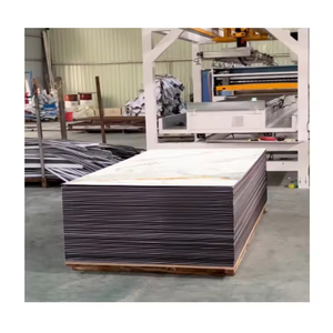 Nhà Máy bán hàng trực tiếp siêu bóng gương bề mặt PVC Panel tường cao phản chiếu trang trí ốp cho nội thất hiện đại - Product Image 4