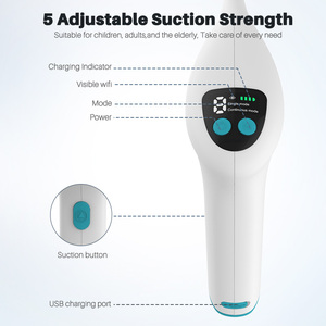 Extracteur de calculs amygdaliens avec caméra, 5 niveaux de force d'aspiration réglables, mode continu unique, 6 LED, sûr pour enfants, adultes et personnes âgées - Product Image 6