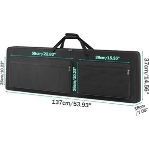 Échantillon gratuit de housse anti-poussière pour clavier de piano - Imperméable, anti-poussière, résistant aux rayures, ajustement réglable, lavable en machine - Product Image 6