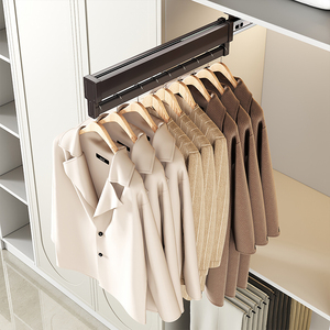 <span class=keywords><strong>Cintres</strong></span> à pantalons HNOSS Noir et Or, organisateur de placard en métal peu encombrant, <span class=keywords><strong>cintres</strong></span> <span class=keywords><strong>multiples</strong></span> pour pantalons - Product Image 3