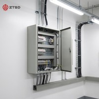Boîtier de commande industriel haute résistance avec revêtement en poudre CE pour les chantiers de construction